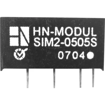 Měnič napětí HN Power SIM2-0515S-SIL7 DC/DC měnič napětí do DPS 5 V/DC 15 V/DC 132 mA 2 W Počet výstupů: 1 x Obsah 1 ks