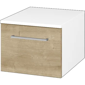 Koupelnový nábytek Dřevojas Nízká skříňka DOS SNZ1 40 - N01 Bílá lesk / Úchytka T04 / D09 Arlington