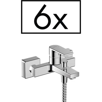 Hansgrohe Vernis Shape CHROM Páková vanová baterie na stěnu, pro projekty (6 ks.)