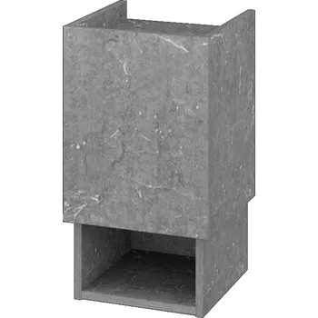 Koupelnový nábytek Dřevojas Nízká skříňka INVENCE SNDO 35 - D20 Galaxy / D20 Galaxy / Pravé