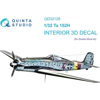 Plastikový model 1/32 Ta 152H 3D-Printed&col. Interior (ZOUK.M.)