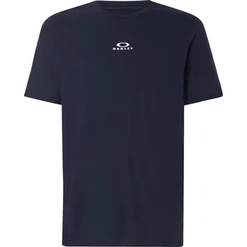 Pánské tričko Triko Oakley Bark New Short Sleeve, Fathom/White