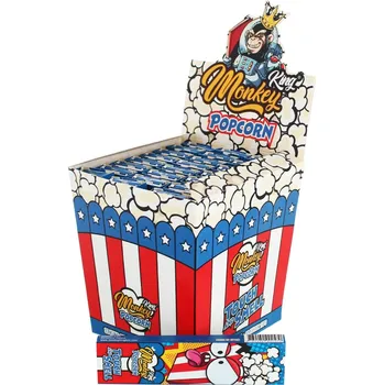 Monkey King Cigaretové papírky SMELLPACK Popcorn KS + filtry