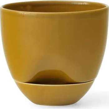 Květináč Audo Copenhagen Květináč Hydrous Ø12, ochre