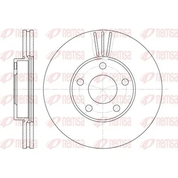 Brzdový kotouč Brzdový kotouč REMSA 6549.10