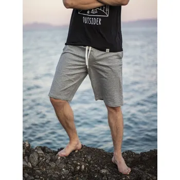 Pánské kraťasy Pánské kraťasy - šedé Žíhaně šedá XXL