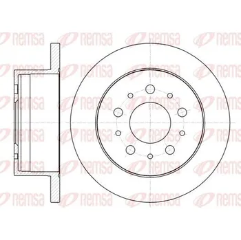 Brzdový kotouč Brzdový kotouč REMSA 61055.00