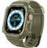 Řemínek na hodinky Spigen Rugged Armor Pro řemínek s krytem pro Apple Watch Ultra 49 mm, Vintage Khaki