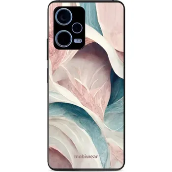 Pouzdro na mobilní telefon Lesklý kryt Mobiwear Glossy - Xiaomi Redmi Note 12 Pro+ 5G - G026G - Růžový a zelenkavý mramor (Prémiové lesklé pouzdro, obal, kryt Mobiwear Glossy na mobil Xiaomi Redmi Note 12 Pro+ 5G - G026G - Růžový a zelenkavý mramor, materiál Plast + TPU silikon -)