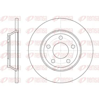 Brzdový kotouč Brzdový kotouč REMSA 6472.00