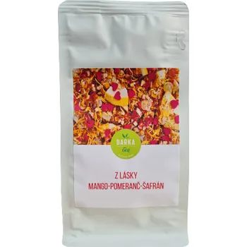 Čaj Mango-Pomeranč-Šafrán Z lásky - ovocný čaj EXCLUSIVE 100 g, ks