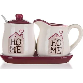 Konvička na mléko Banquet Sada mléčenka s cukřenkou HOME Coll.