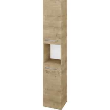 Koupelnový nábytek Dřevojas Vysoká skříň DOS SVD2O 35 - D09 Arlington / Úchytka T02 / D09 Arlington / Pravé