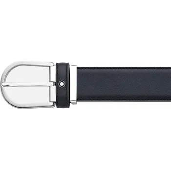 Opasek Opasek Horseshoe Buckle blue 35 mm