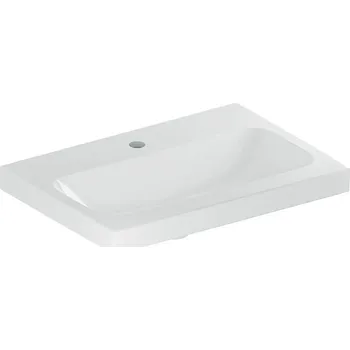 Umyvadlo Geberit iCon Light umyvadlo, 60x42 cm, s otvorem pro baterii, bez přepadu, bílá (501.841.00.5)