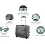 PORT DESIGNS YOSEMITE ECO TROLLEY 15,6" taška na kolečkách, šedá