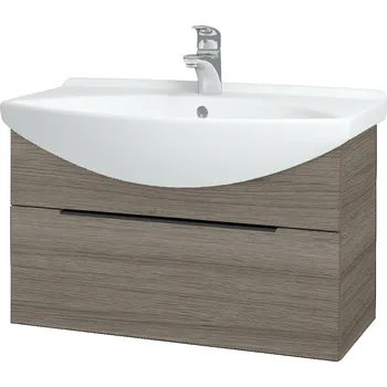 Koupelnový nábytek Dřevojas Koupelnová skříňka TAKE IT SZZ 75 - D03 Cafe / Úchytka T07 / D03 Cafe