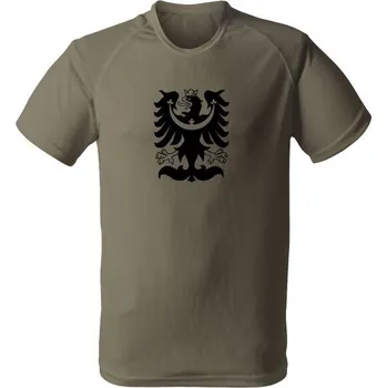 Funkční tričko SLEZSKÁ ORLICE - olivová