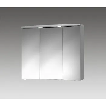 Koupelnový nábytek Jokey Plastik JOKEY Trava LED alu barva zrcadlová skříňka MDF 111514120-0140