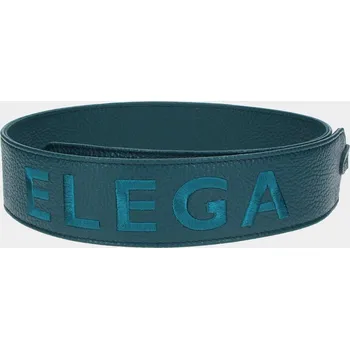 Krátký řemen ELEGA petrolejová/zlato