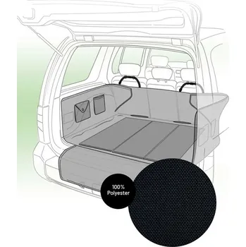 Organizér do auta Přehoz do kufru auta FLAMINGO Aiko 160x121cm