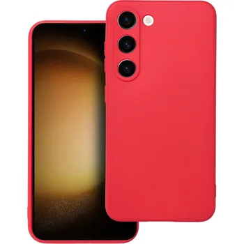 Pouzdro na mobilní telefon Pouzdro Soft Color Case pro Samsung Galaxy S23 Plus červené
