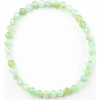 Náramek Chrysopras - fazetovaný