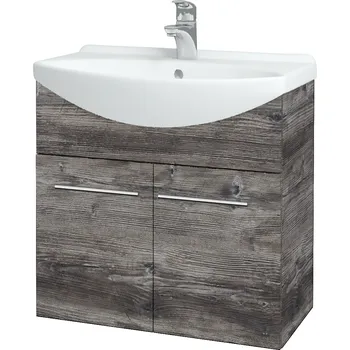 Koupelnový nábytek Dřevojas Koupelnová skříňka TAKE IT SZD2 65 - D10 Borovice Jackson / Úchytka T02 / D10 Borovice Jackson