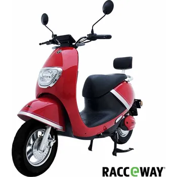 Elektrický skútr Elektroskútr RACCEWAY® MONA, červený