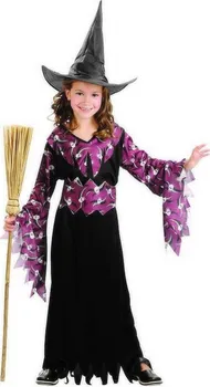 Karnevalový kostým MaDe Dětský kostým Gotická čarodějnice černá/fialová L