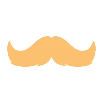 Samolepící dekorace Knír 002 movember (08 - béžová) SAMOLEPKA NA AUTO, NÁLEPKA, FÓLIE, POLEP, TUNING, VLASTNÍ TEXT, TISK, AUTOSAMOLEPKY.cz, POLEPY, OBRÁZEK, LOGO, 3D STICKERS