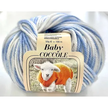 Příze Příze Silke Baby Coccole modrá (Příze Silke Baby Coccole modrá)
