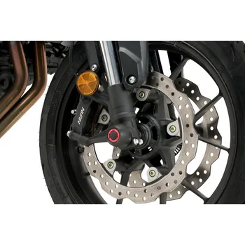 Rám pro motocykl Chrániče přední vidlice PHB19 Honda CB750 Hornet (23) Černá (N)
