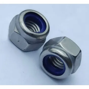 Matice Matice M8 samojistná s nylonem | vysoká | nerez A2