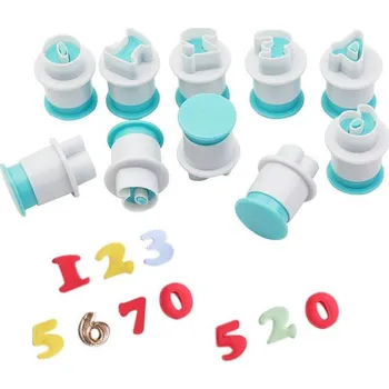 Vykrajovátko Vykrajovátka s pístem číslice - Cakesicq