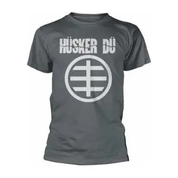 Pánské tričko Merch Hüsker Dü: Tričko Circle Logo Husker Du 2 M 2018