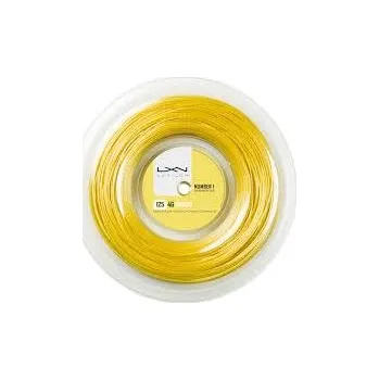Struna na výplet tenisové rakety Luxilon 4G Rough 200m 1,25 Reel Yellow + doprava zdarma