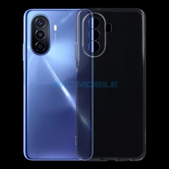 Pouzdro na mobilní telefon Měkký TPU kryt Huawei Nova Y70 (MGA-LX9N) transparentní, ultratenký (0,75mm) a zpět 8 Kč s ATC Clubem