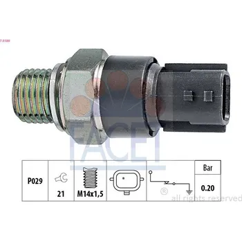 Auto-moto Olejový tlakový spínač FACET 7.0189