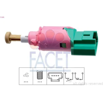 Spínač brzdového světla FACET 7.1235
