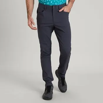 Pánská móda Kalhoty Kathmandu FLIGHT MNS PANTS V2 - LONG O4T-Night velikost 36