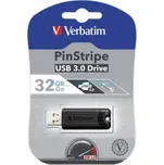 Verbatim USB Flash 64GB PinStripe černý a zpět 38 Kč s ATC Clubem