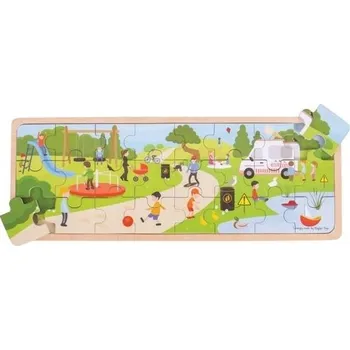 Puzzle Bigjigs Toys puzzle - V parku
