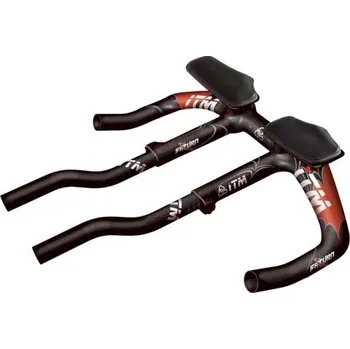 Řídítka řidítka ITM SATURN karbon s prohnutými nástavcemi
