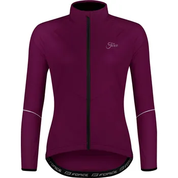 Cyklistická bunda bunda FORCE ARROW LADY, fialová XS