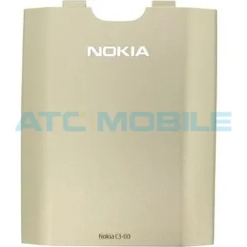 Náhradní kryt pro mobilní telefon Kryt baterie Nokia C3-00 zlatý (Gold), originální - 0257694
