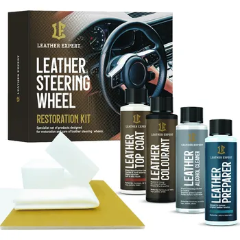 Leather Expert Steering Wheel Kit sada na restaurování koženého volantu