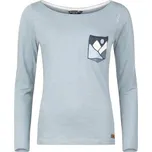 Chillaz dámské triko Takaka Hill Barva: Grey Blue, Velikost: 38/M