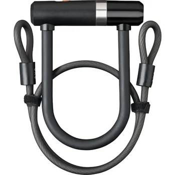 Zámek na kolo AXA zámek U pevný Newton U-Lock mini + kabel (100 cm / 10 mm)