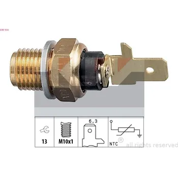 Čidlo automobilu Snímač, teplota oleje KW 530 154